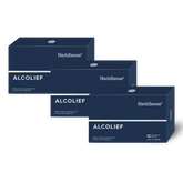 Herbsense Alcolief 3 x 12 Film Coated Tablets - Special Bundle